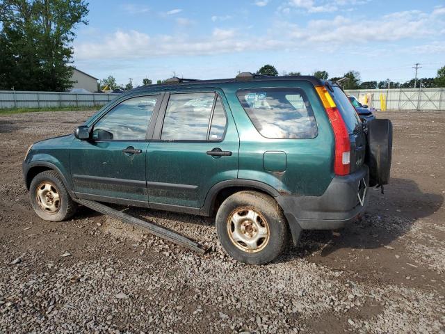 HOND CR-V LX 2004 green 4dr spor gas SHSRD78414U245224 photo #3