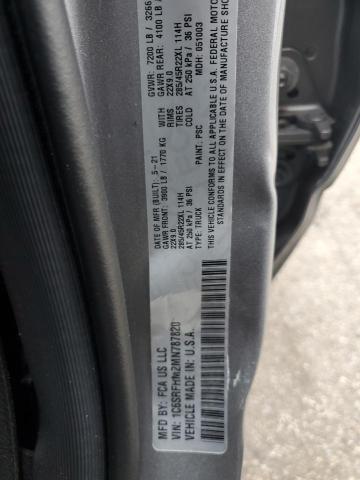 2021 RAM 1500 LIMIT 1C6SRFHM2MN787820