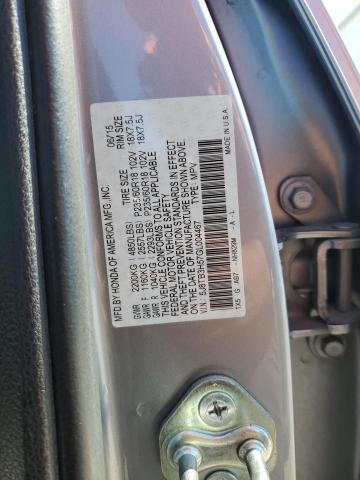 2016 ACURA RDX TECHNO 5J8TB3H57GL004467