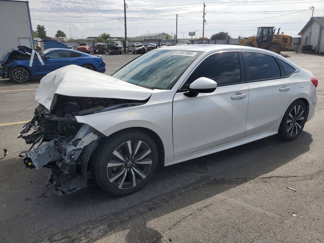 Lot #3270869428 2022 HONDA CIVIC EX