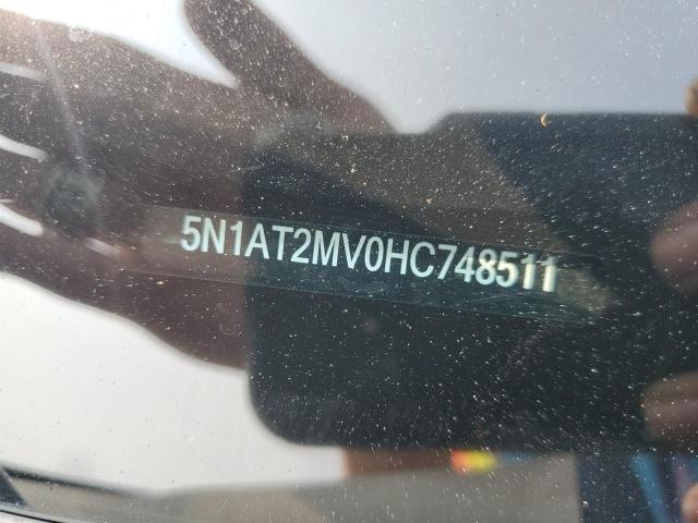 2017 NISSAN ROGUE SV - 5N1AT2MV0HC748511