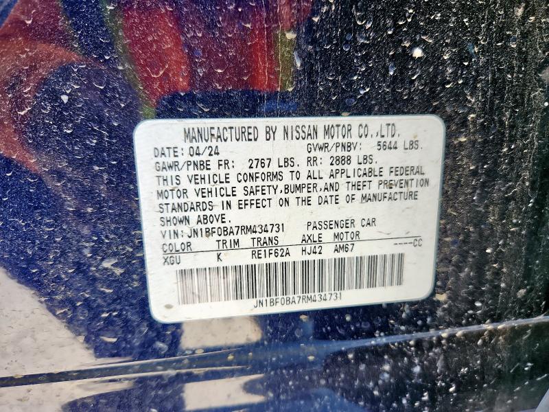2024 NISSAN ARIYA EVOL JN1BF0BA7RM434731