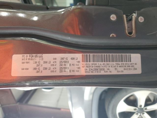 2019 JEEP COMPASS LATITUDE 3C4NJDBB8KT689381