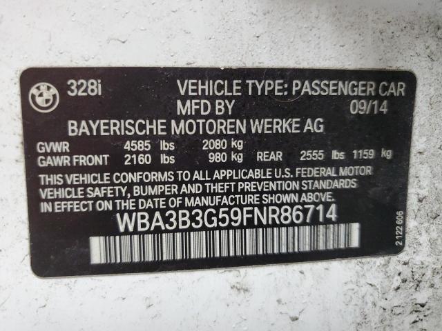 2015 BMW 328 XI WBA3B3G59FNR86714