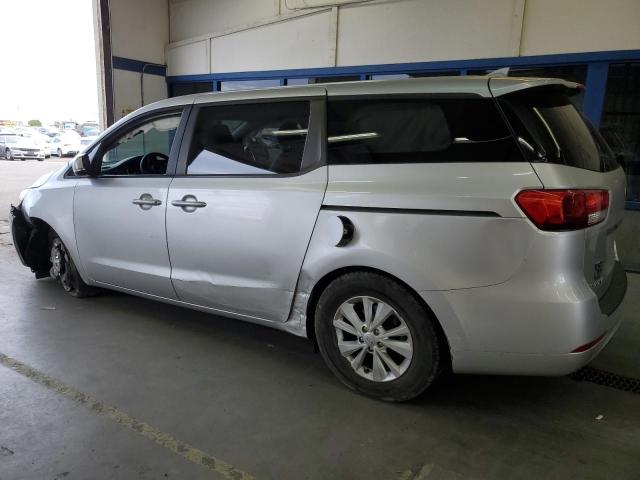 KIA SEDONA LX 2017 silver  gas KNDMB5C18H6233694 photo #3