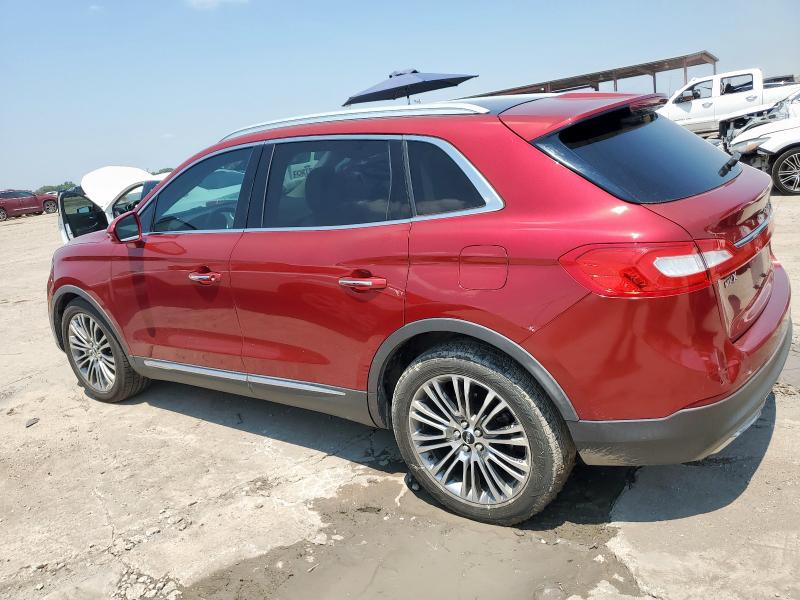 2016 LINCOLN MKX RESERVE 2LMTJ6LR7GBL30380