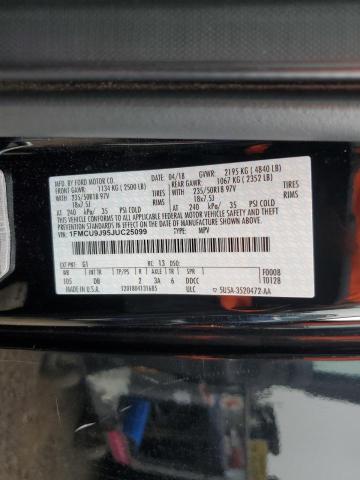 2018 FORD ESCAPE TIT - 1FMCU9J95JUC25099