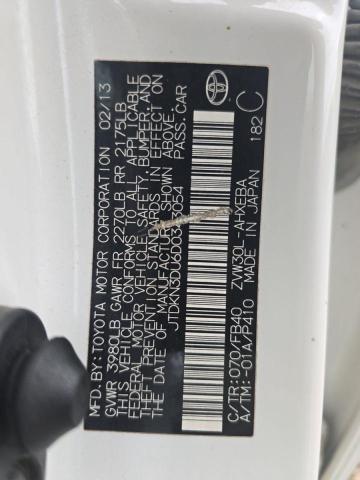 2013 TOYOTA PRIUS - JTDKN3DU6D0343054