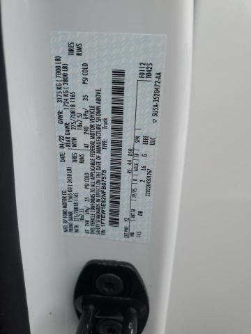 2022 FORD F150 SUPERCREW 1FTEW1E82NFB07578
