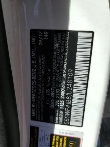 2018 MERCEDES-BENZ C 300 55SWF4JB8JU248109