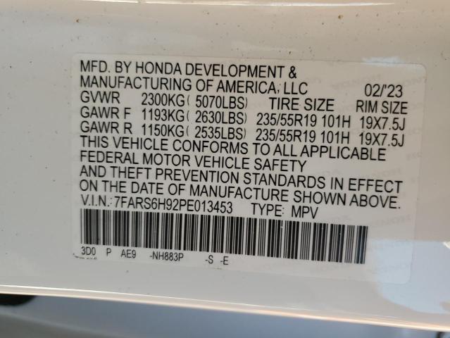 2023 HONDA CR-V SPORT 7FARS6H92PE013453