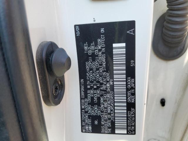 2010 TOYOTA 4RUNNER SR - JTEBU5JR5A5004553