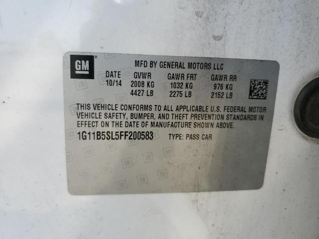 2015 CHEVROLET MALIBU LS 1G11B5SL5FF200583