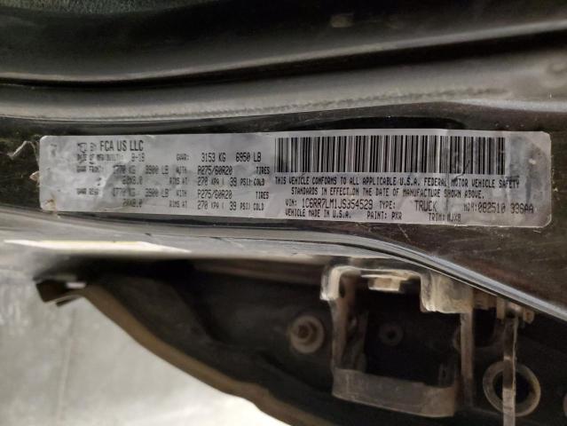 2018 RAM 1500 SLT 1C6RR7LM1JS354529