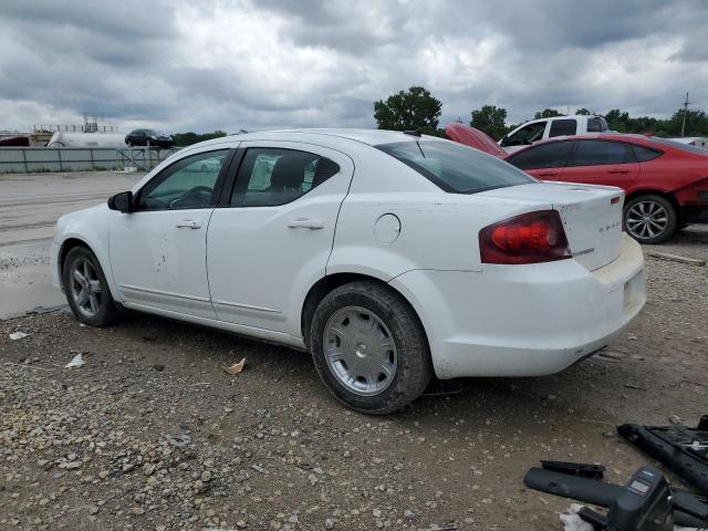 DODGE AVENGER SE 2013 white sedan 4d gas 1C3CDZAB1DN712813 photo #3