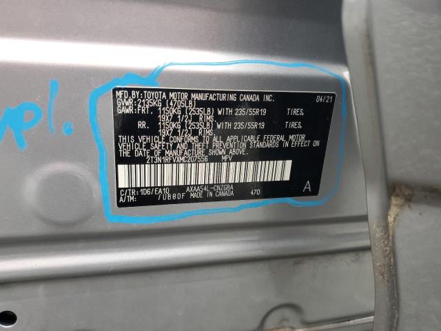 2021 TOYOTA RAV4 LIMIT 2T3N1RFVXMC207556
