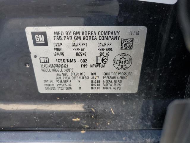 2019 BUICK ENCORE PRE KL4CJASB9KB789121