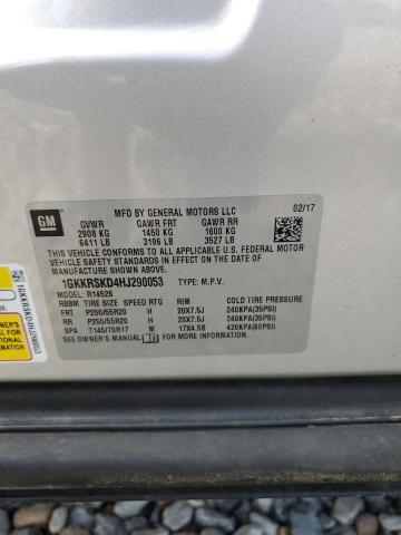 2017 GMC ACADIA LIMITED SLT-2 1GKKRSKD4HJ290053