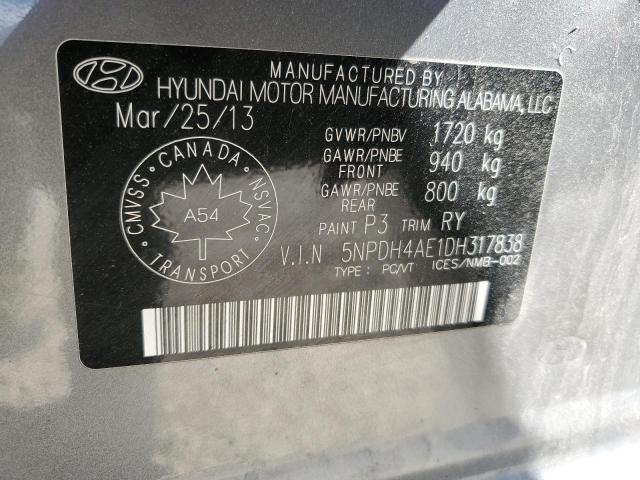 2013 HYUNDAI ELANTRA GL - 5NPDH4AE1DH317838