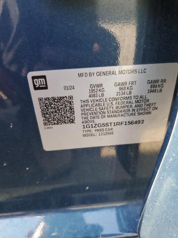 2024 CHEVROLET MALIBU RS - 1G1ZG5ST1RF156493