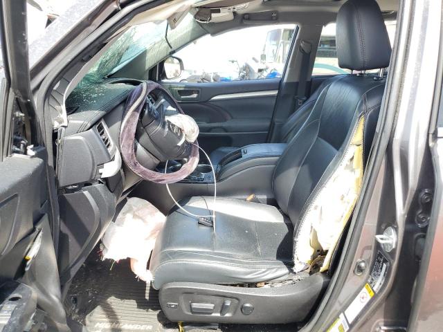 2015 TOYOTA HIGHLANDER XLE 5TDJKRFH6FS096500