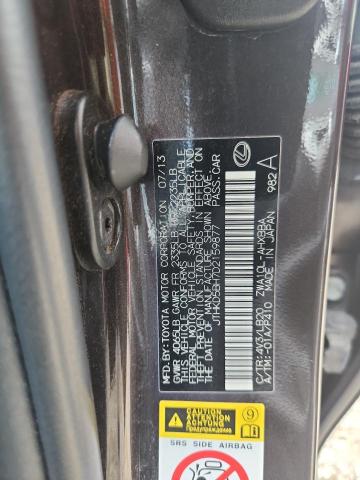 2013 LEXUS CT 200 - JTHKD5BH7D2159877