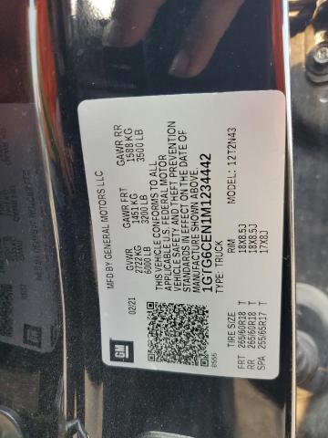 2021 GMC CANYON ELE 1GTG6CEN1M1234442