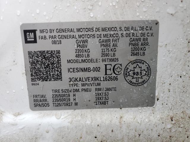 2019 GMC TERRAIN SL 3GKALVEX9KL162606