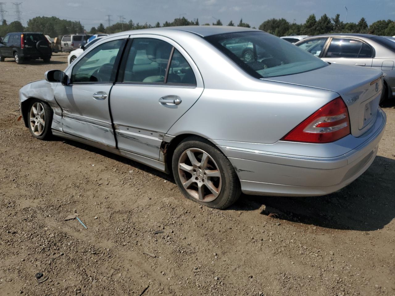 Lot #3298191034 2007 MERCEDES-BENZ C 280 4MAT