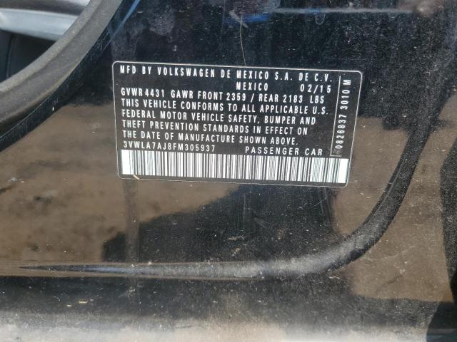 2015 VOLKSWAGEN JETTA TDI 3VWLA7AJ8FM305937