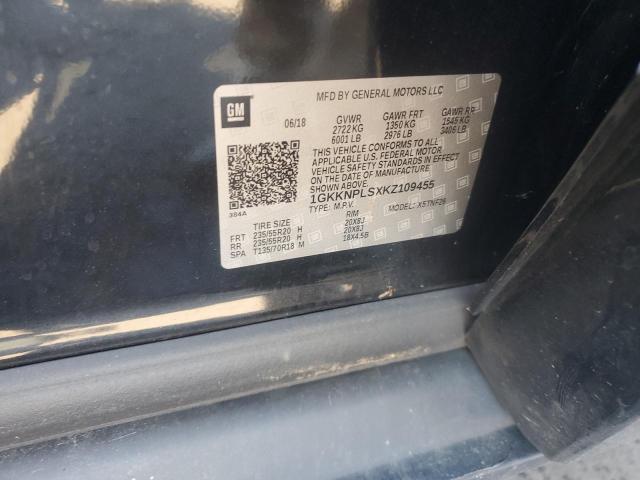 2019 GMC ACADIA DEN 1GKKNPLSXKZ109455