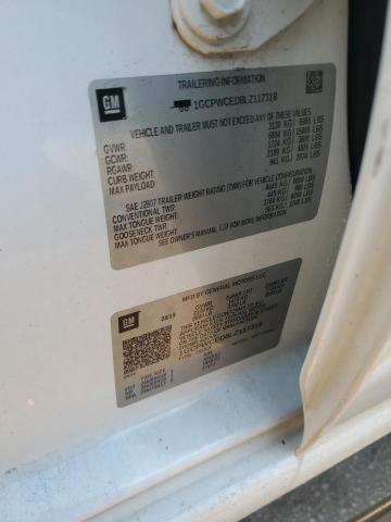 2020 CHEVROLET SILVERADO 1GCPWCED8LZ117318