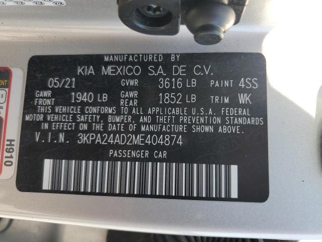 2021 KIA RIO LX 3KPA24AD2ME404874