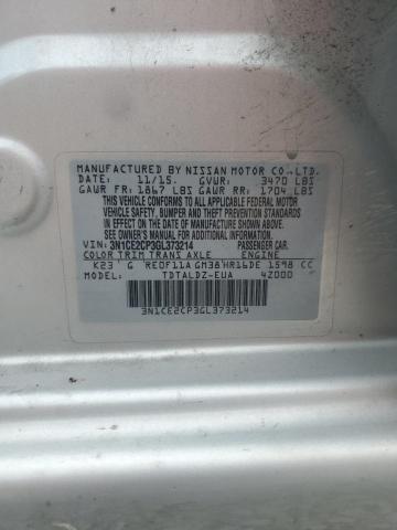 2016 NISSAN VERSA NOTE S 3N1CE2CP3GL373214