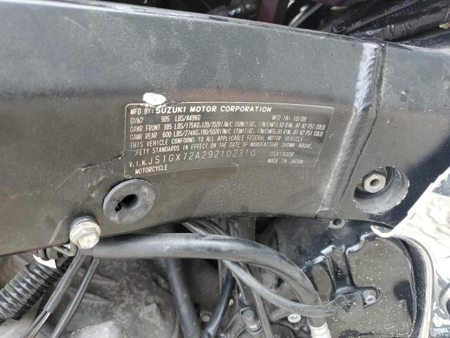 2009 SUZUKI GSX1300 R JS1GX72A292102310