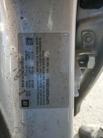 2015 BUICK VERANO 1G4PP5SK0F4198906