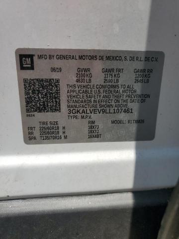 2020 GMC TERRAIN SL 3GKALVEV9LL107461