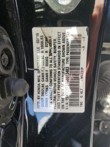 2016 HONDA CIVIC EX 19XFC1F37GE013483