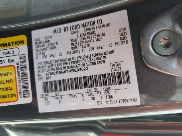 2024 FORD BRONCO SPO 3FMCR9G67RRE93623