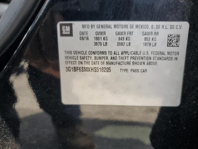 2017 CHEVROLET CRUZE PREM 3G1BF6SMXHS518205