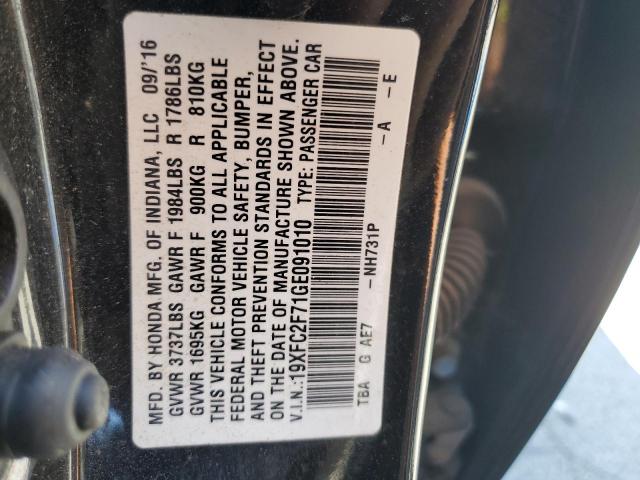 2016 HONDA CIVIC EX 19XFC2F71GE091010