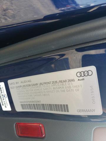 2021 AUDI A5 PREMIUM WAUFACF5XMA032947