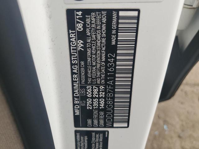 2015 MERCEDES-BENZ S 550 4MATIC WDDUG8FB7FA116342