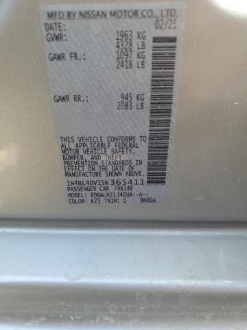 2025 NISSAN ALTIMA SV - 1N4BL4DV1SN365411