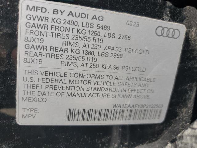 2023 AUDI Q5 PREMIUM WA1EAAFY8P2122569