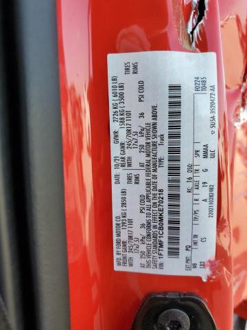 2021 FORD F150 1FTMF1CB0MKE70218