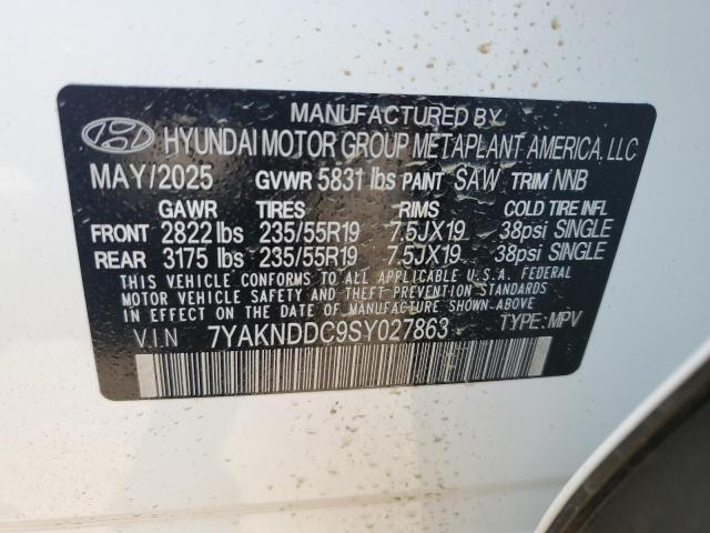 2025 HYUNDAI IONIQ 5 SE 7YAKNDDC9SY027863