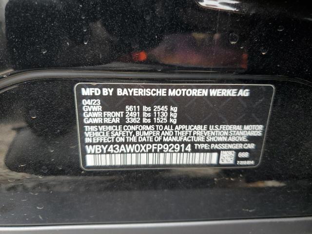 2023 BMW I4 EDRIVE WBY43AW0XPFP92914