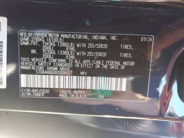 2024 LEXUS TX 350 BAS 5TDAAAB60RS006657