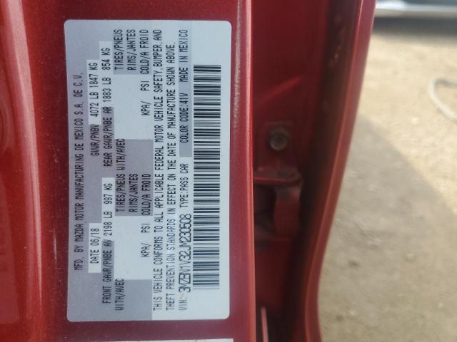 2018 MAZDA 3 TOURING 3MZBN1V32JM230508
